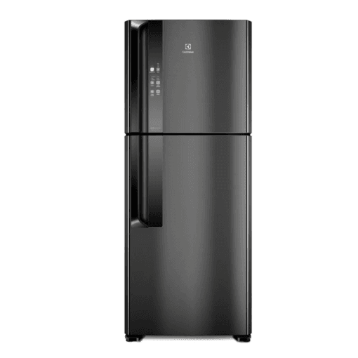 Geladeira Electrolux Frost Free Inverter 431L AutoSense Duplex Cor Black Inox Look (IF55B)